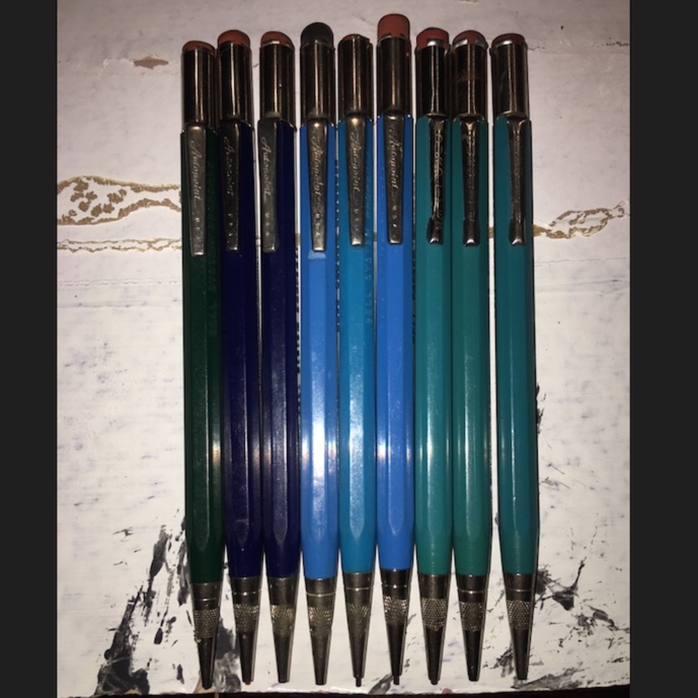 Vintage mechanical pencils lot of 9